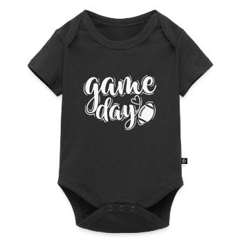 Game Day America Sport Touchdown USA - Body à manches courtes Premium Bébé - noir - Devant