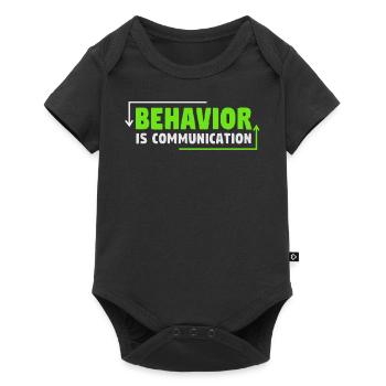 Collecting Data - Behavioral Analyst Therapists - Baby Premium short-sleeve bodysuit - black - Front