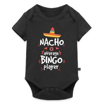Bingo mexicain, Joueur de bingo mexicain - Body à manches courtes Premium Bébé - noir - Devant