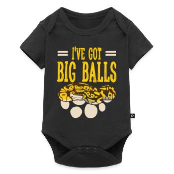 Banana Ball Phyton I've Got Big Balls - Baby Premium short-sleeve bodysuit - black - Front