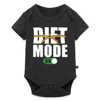 Diet Saying Diet Mode On - Baby Premium short-sleeve bodysuit - black - Front