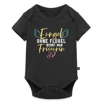 Friseurin - Baby Premium Kurzarmbody - Schwarz - Vorne