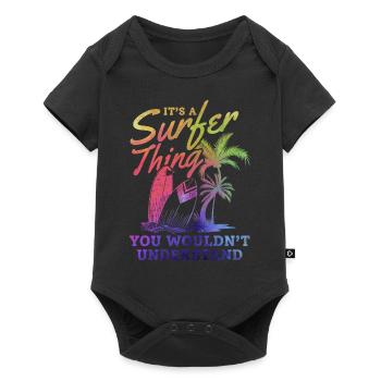 Surfer Es ist eine Surfer-Sache, die du nicht - Baby Premium Kurzarmbody - Schwarz - Vorne
