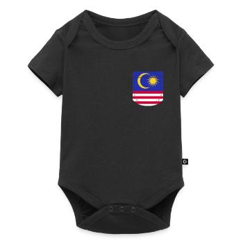 Malaisie - Body à manches courtes Premium Bébé - noir - Devant