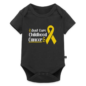 Mois de la sensibilisation au cancer de l’enfant Maman Mère Cadeau - Body à manches courtes Premium Bébé - noir - Devant