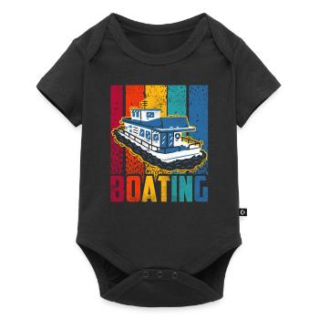Boating Sailboat Boat Boat Yacht - Baby Premium short-sleeve bodysuit - black - Front