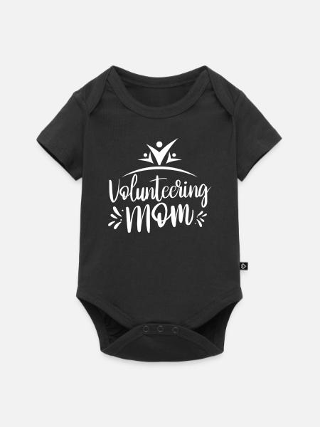Ehrenamtliche Mutter Beruf Freiwilliger Freiwillig - Baby Premium Kurzarmbody - Schwarz