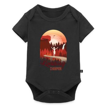 Marathon, Trail Running Champion - Baby Premium short-sleeve bodysuit - black - Front