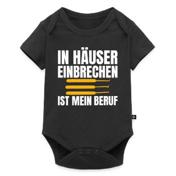 Schlosser Spruch Für Männer Frauen Schlosser - Baby Premium Kurzarmbody - Schwarz - Vorne