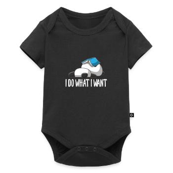 Panda Panda Bear Bear Animal Pandas Gift - Baby Premium short-sleeve bodysuit - black - Front