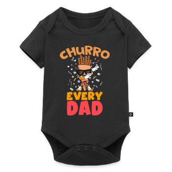 Churro Gift Mexico Food - Baby Premium short-sleeve bodysuit - black - Front