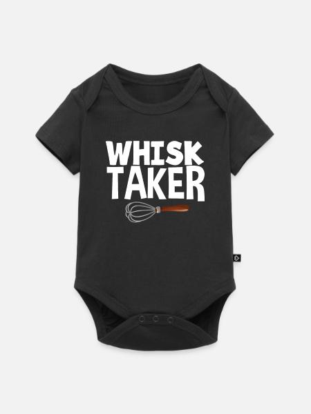 Lustiges Hobby Bäcker Geschenk - Baby Premium Kurzarmbody - Schwarz