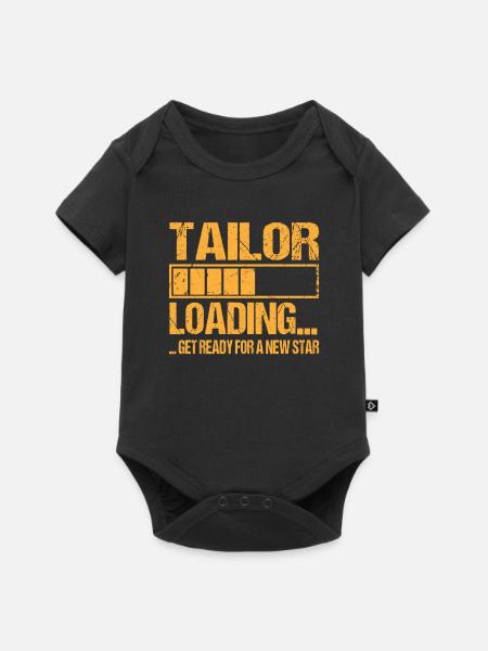 Schneider loading Schneider Ausbildung - Baby Premium Kurzarmbody - Schwarz