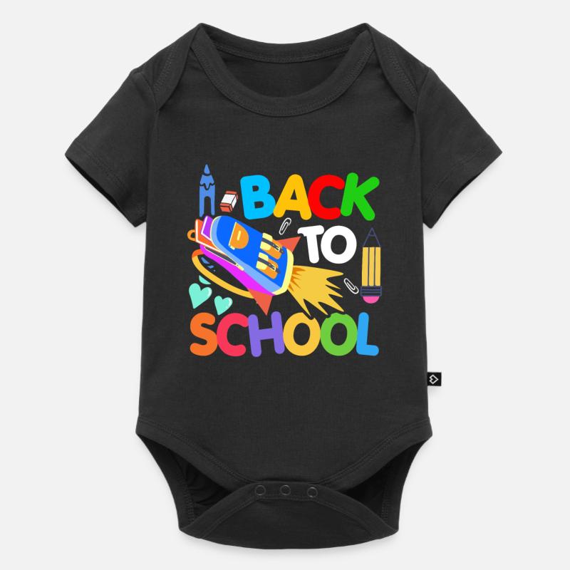 Rentrée scolaire Rocket Students - Body à manches courtes Premium Bébé - noir