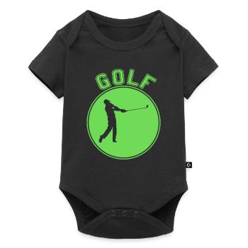 Golfe - Body à manches courtes Premium Bébé - noir - Devant