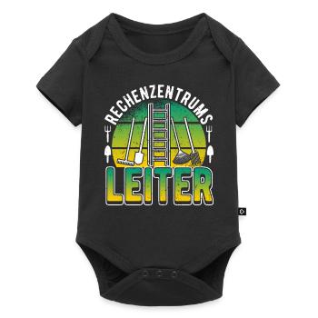 Rechenzentrumsleiter Rechen & Leiter Garten - Baby Premium Kurzarmbody - Schwarz - Vorne