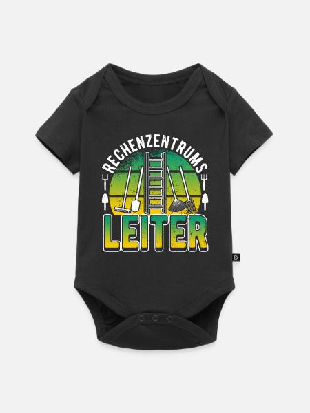 Rechenzentrumsleiter Rechen & Leiter Garten - Baby Premium Kurzarmbody - Schwarz