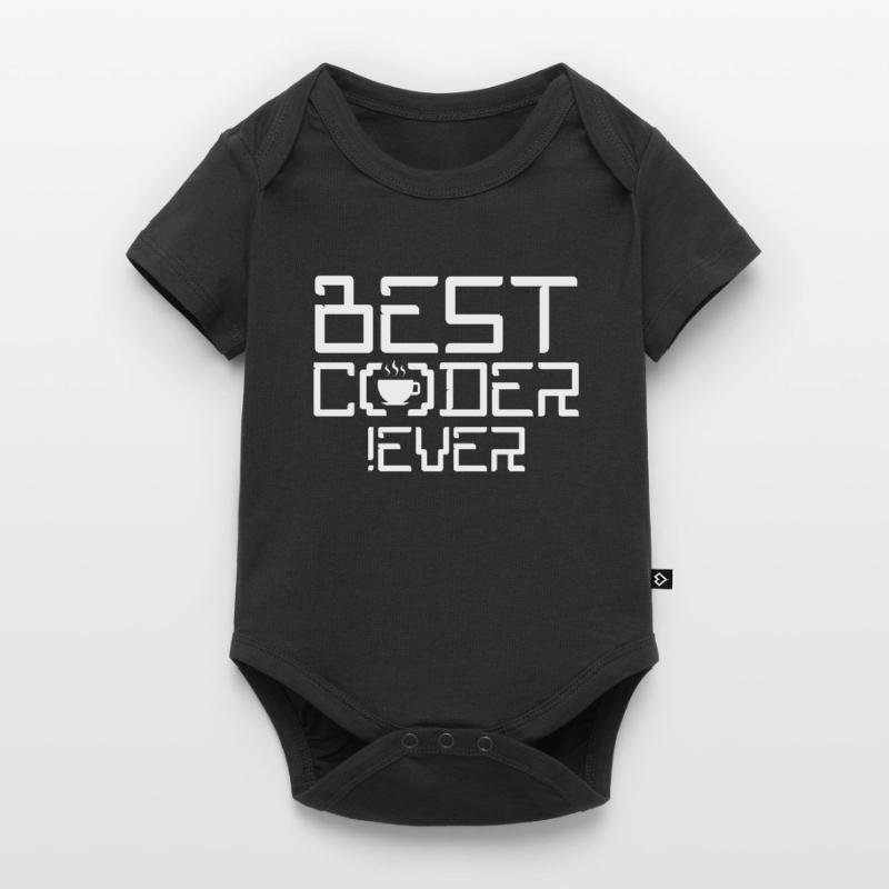 Meilleur programmeur de codeur de code Body à manches courtes Premium Bébé