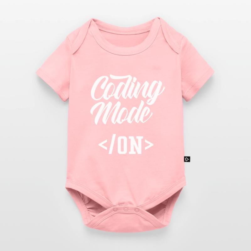 Mode de programmation Un codeur de programmeur de codage Body à manches courtes Premium Bébé