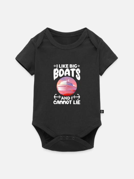 Kreuzfahrt - Baby Premium Kurzarmbody - Schwarz
