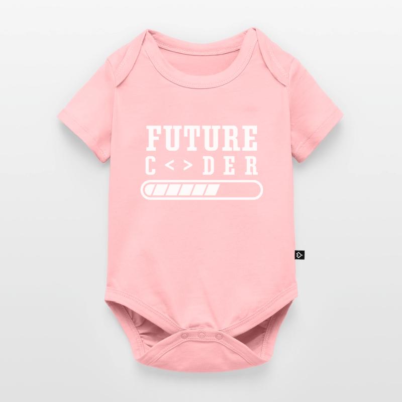 Zukünftiger Coder Programmierer Coding Code Baby Premium Kurzarmbody