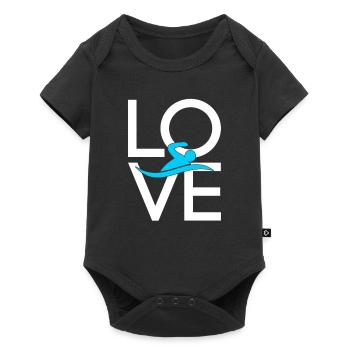 Nager - Body à manches courtes Premium Bébé - noir - Devant