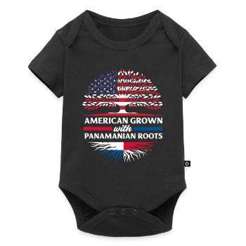 Funny Panama Panamanian Panamanian Gift - Baby Premium short-sleeve bodysuit - black - Front