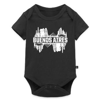 Buenos Aires Argentina Skyline - Baby Premium short-sleeve bodysuit - black - Front