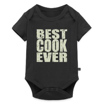 Meilleur chef de tous les temps Koch Gift - Body à manches courtes Premium Bébé - noir - Devant