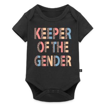 Keeper of the Gender Leopard Gender Revel Party - Baby Premium short-sleeve bodysuit - black - Front