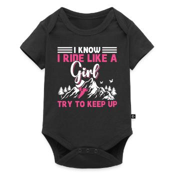I know I'm driving a girl trying to - Baby Premium short-sleeve bodysuit - black - Front