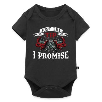 Slogan de tatoueur disant - Juste le conseil que je célébrité - Body à manches courtes Premium Bébé - noir - Devant