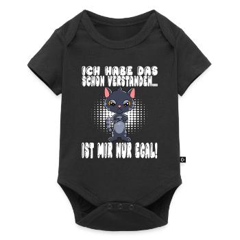 Ich Habe Das Schon Verstanden Ist Mir Nur Egal - Baby Premium Kurzarmbody - Schwarz - Vorne