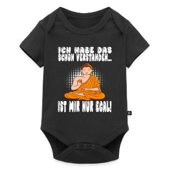 Ich Habe Das Schon Verstanden Ist Mir Nur Egal - Baby Premium Kurzarmbody - Schwarz - Vorne