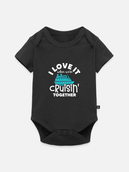 Kreuzfahrt - Baby Premium Kurzarmbody - Schwarz