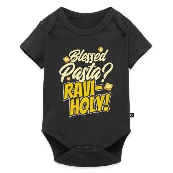Noodles Noodle Lover Ravioli Cadeau - Body à manches courtes Premium Bébé - noir - Devant