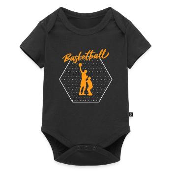 Basket-ball - Body à manches courtes Premium Bébé - noir - Devant