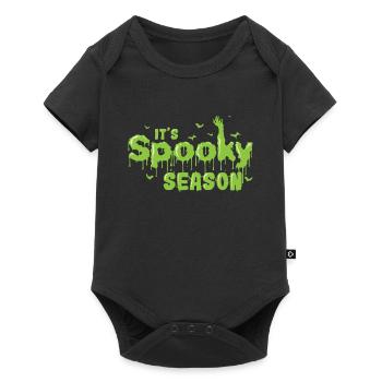 C’est spooky Season Halloween Custom USA - Body à manches courtes Premium Bébé - noir - Devant