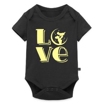 dear baby - Baby Premium short-sleeve bodysuit - black - Front