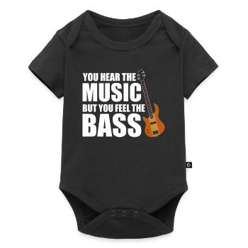 Musical Instrument Bassist Musician Bass - Baby Premium short-sleeve bodysuit - black - Front
