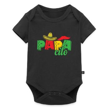 Papacito Holiday Mexico America USA - Baby Premium short-sleeve bodysuit - black - Front