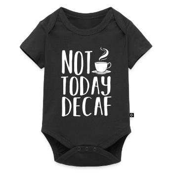 Decaffeinated Coffee Caffeine Decaffeinated - Baby Premium short-sleeve bodysuit - black - Front