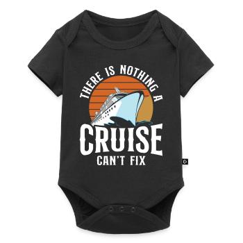 Cruise Ship Vacation Retro There - Baby Premium short-sleeve bodysuit - black - Front