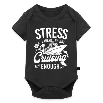 Cruise Ship Vacation Stress Is - Baby Premium short-sleeve bodysuit - black - Front