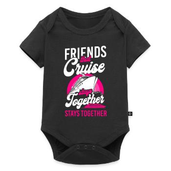 Cruise Ship Vacation Friends - Baby Premium short-sleeve bodysuit - black - Front