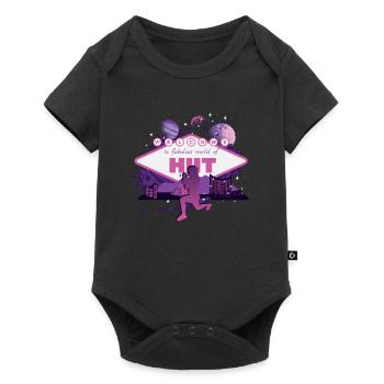 Fabuleux monde du HIIT - Body à manches courtes Premium Bébé - noir - Devant