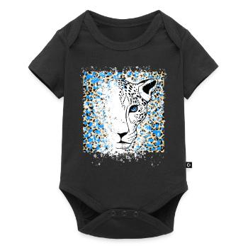 Cool Animal Print - Baby Premium short-sleeve bodysuit - black - Front