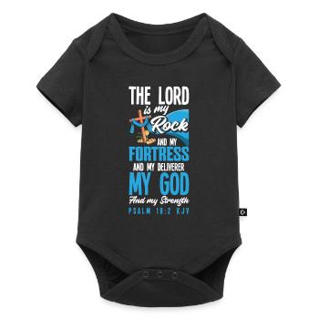 Jesus Christ Christ Religion Religious - Baby Premium short-sleeve bodysuit - black - Front