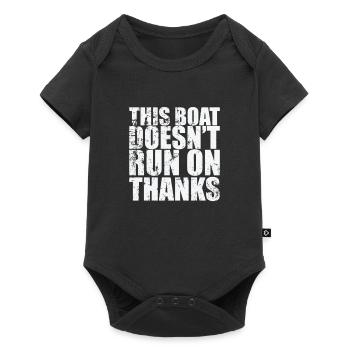 Ce bateau ne fonctionne pas sur le voilier Thanks - Body à manches courtes Premium Bébé - noir - Devant