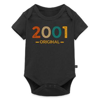 2001 Original - Body à manches courtes Premium Bébé - noir - Devant
